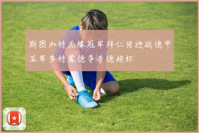 斯图加特无缘冠军拜仁将迎战德甲亚军多特蒙德争夺德超杯